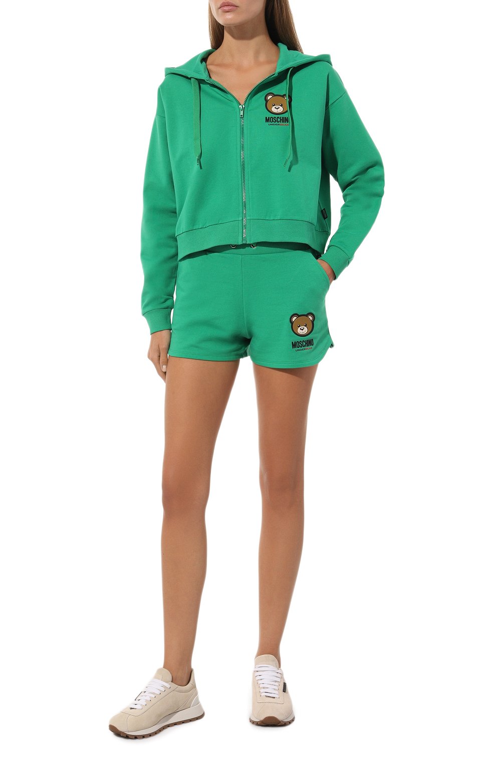 Хлопковая толстовка MOSCHINO, арт. 232V6/A1789/4413, фото 2