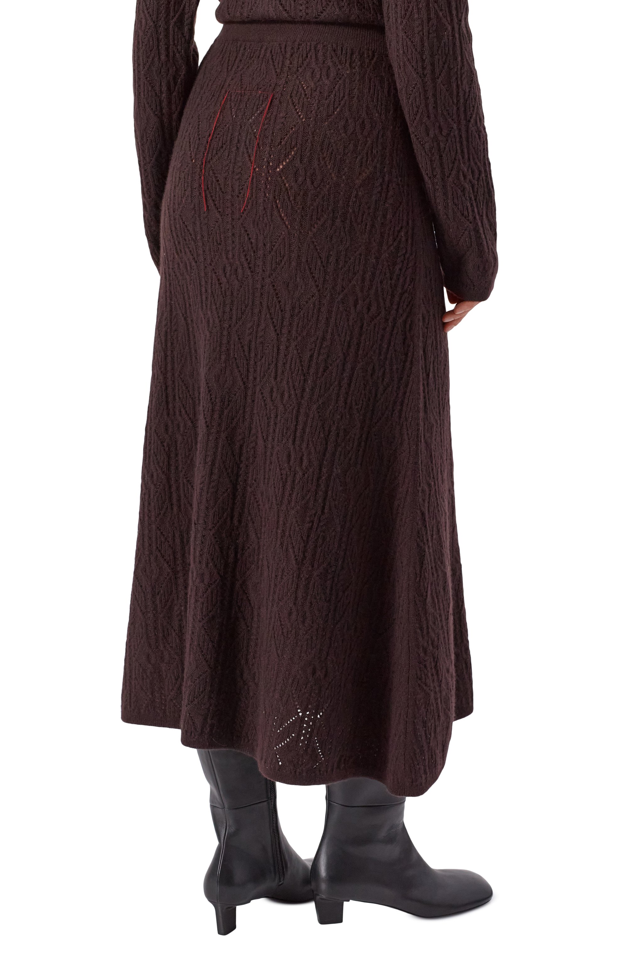 Юбка из беби-кашемира UMA WANG, арт. V2256N001, фото 4