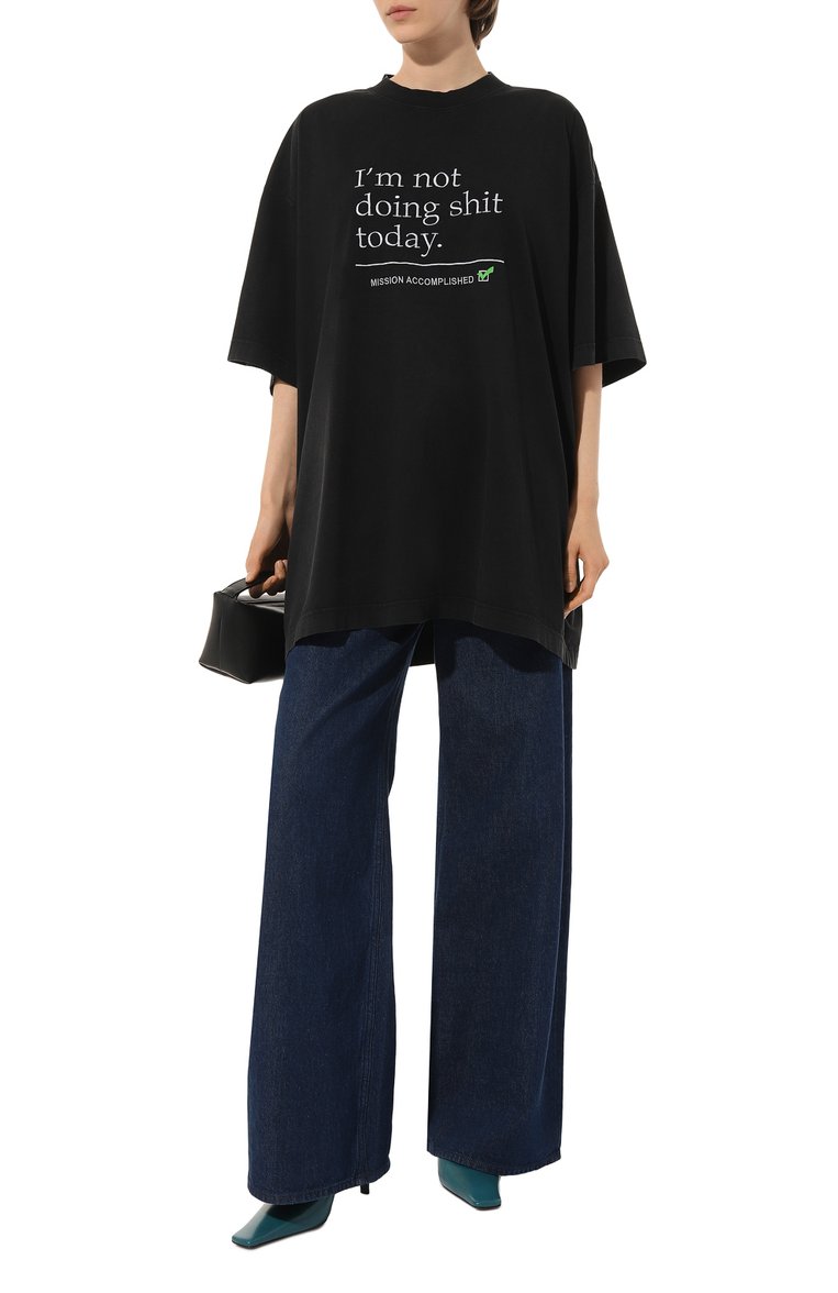 Хлопковая футболка VETEMENTS, арт. UE54TR150B, фото 2