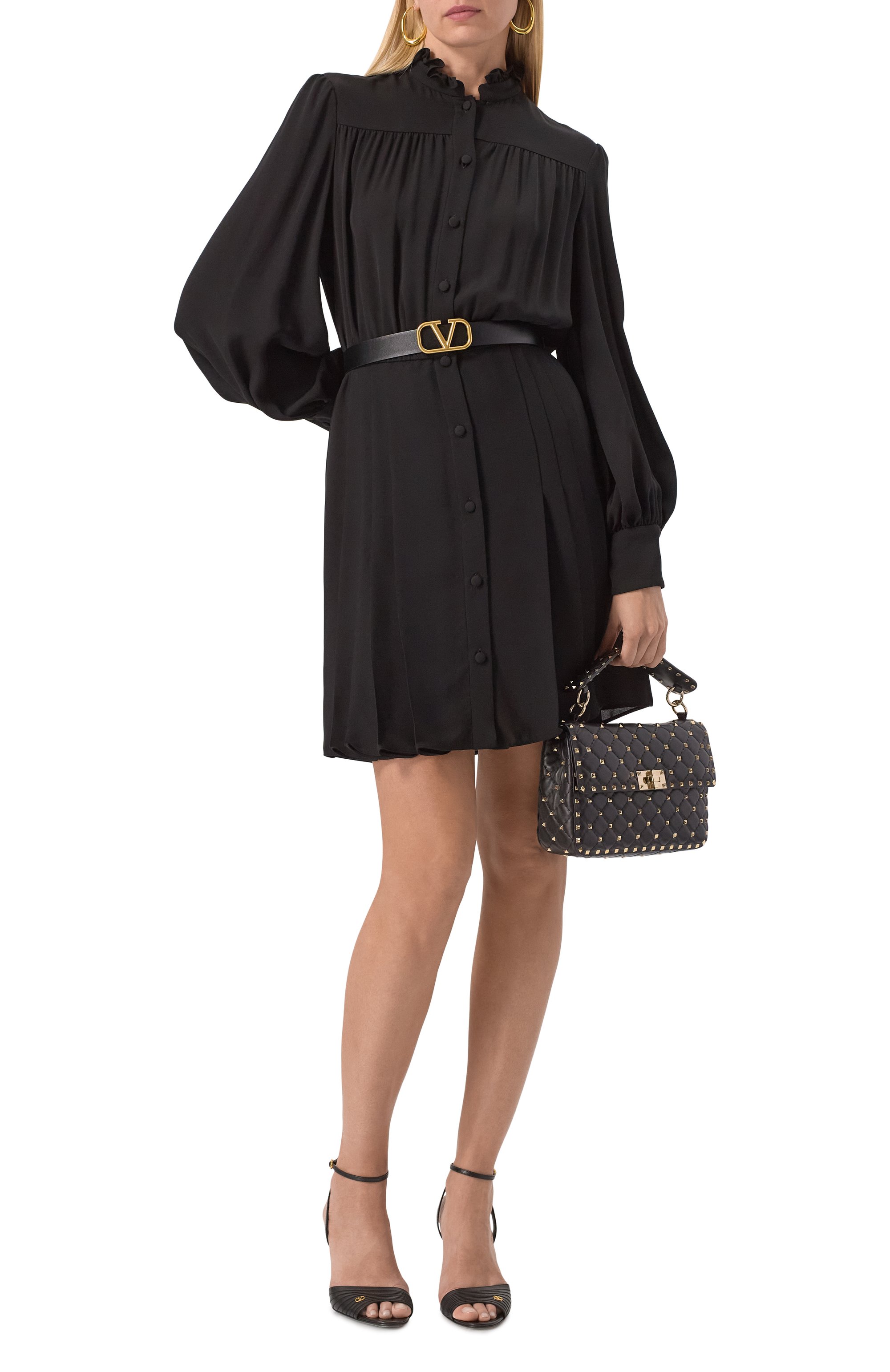 Шелковое платье VALENTINO, арт. 6B3VAT651MH, фото 2