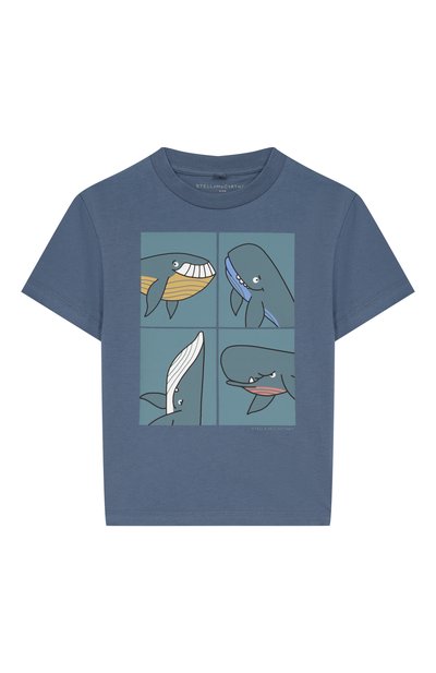 Хлопковая футболка STELLA MCCARTNEY, арт. TY8Q01