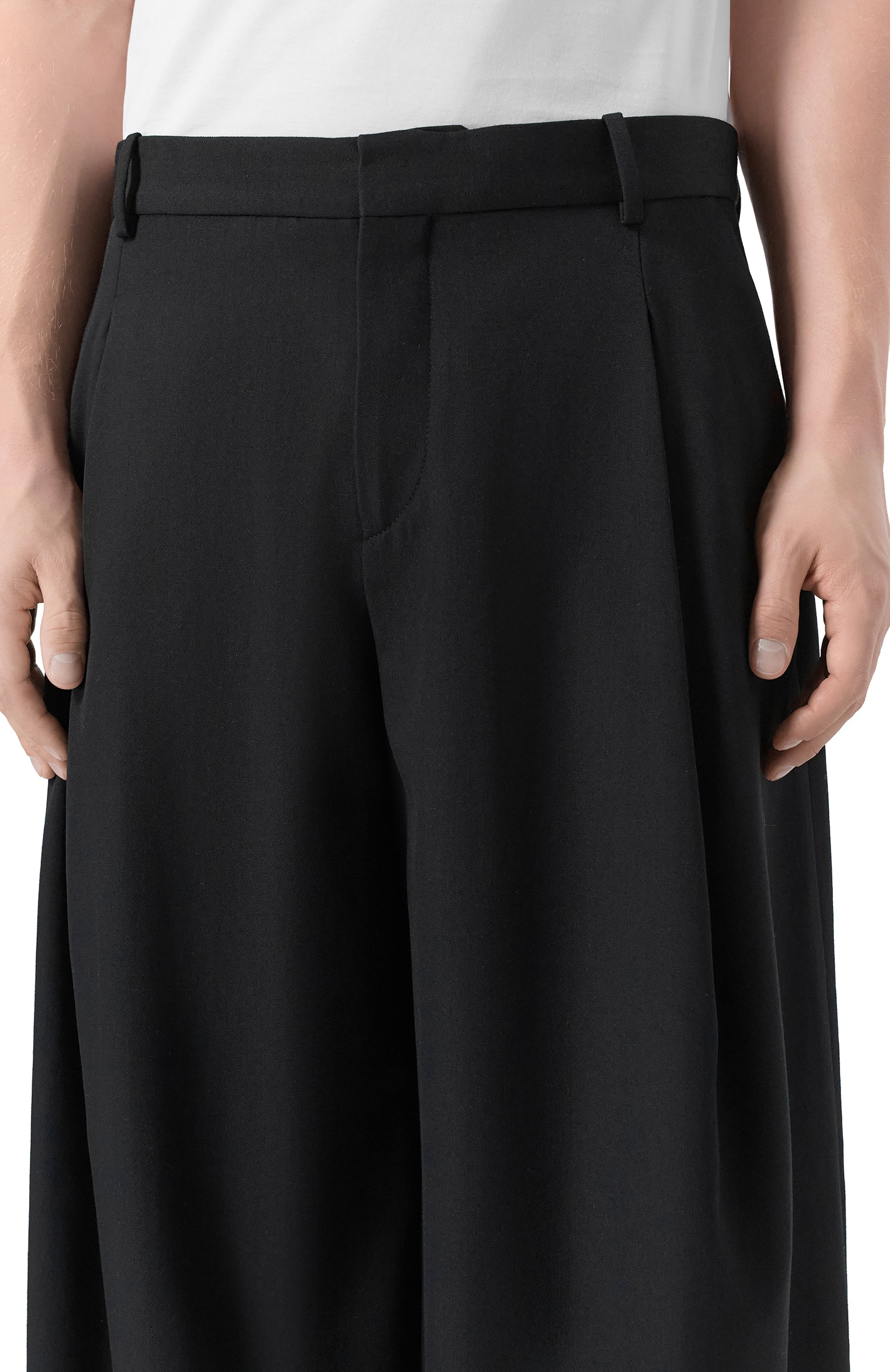 Шерстяные брюки BALMAIN, арт. FH0PQ355/WC09, фото 5