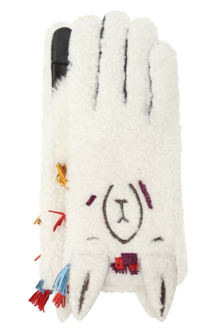 Женские комбинированные перчатки AGNELLE, арт. LAMA/S