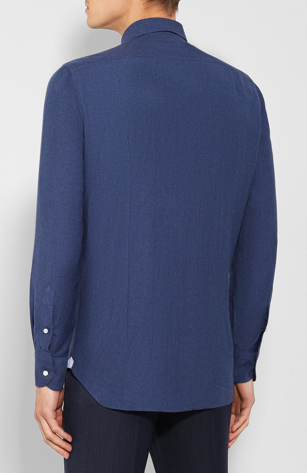 Хлопковая рубашка LORO PIANA, арт. FAI8634, фото 4