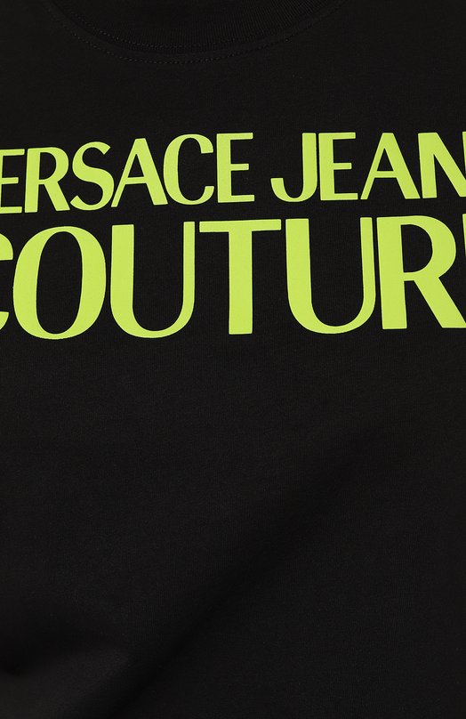 фото Хлопковая футболка versace jeans couture