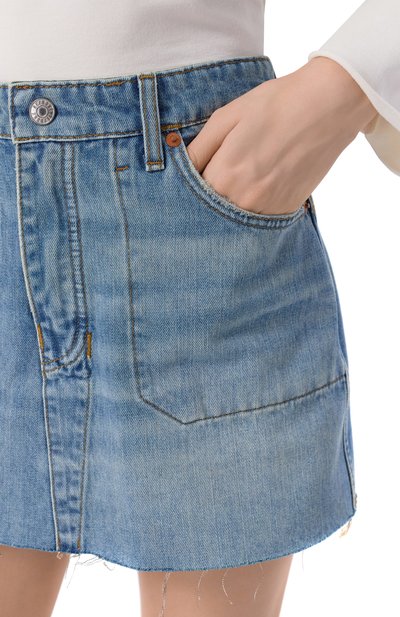 Джинсовая юбка RE/DONE, арт. 179-05WRWDSKT/THE REWIND SKIRT, фото 5
