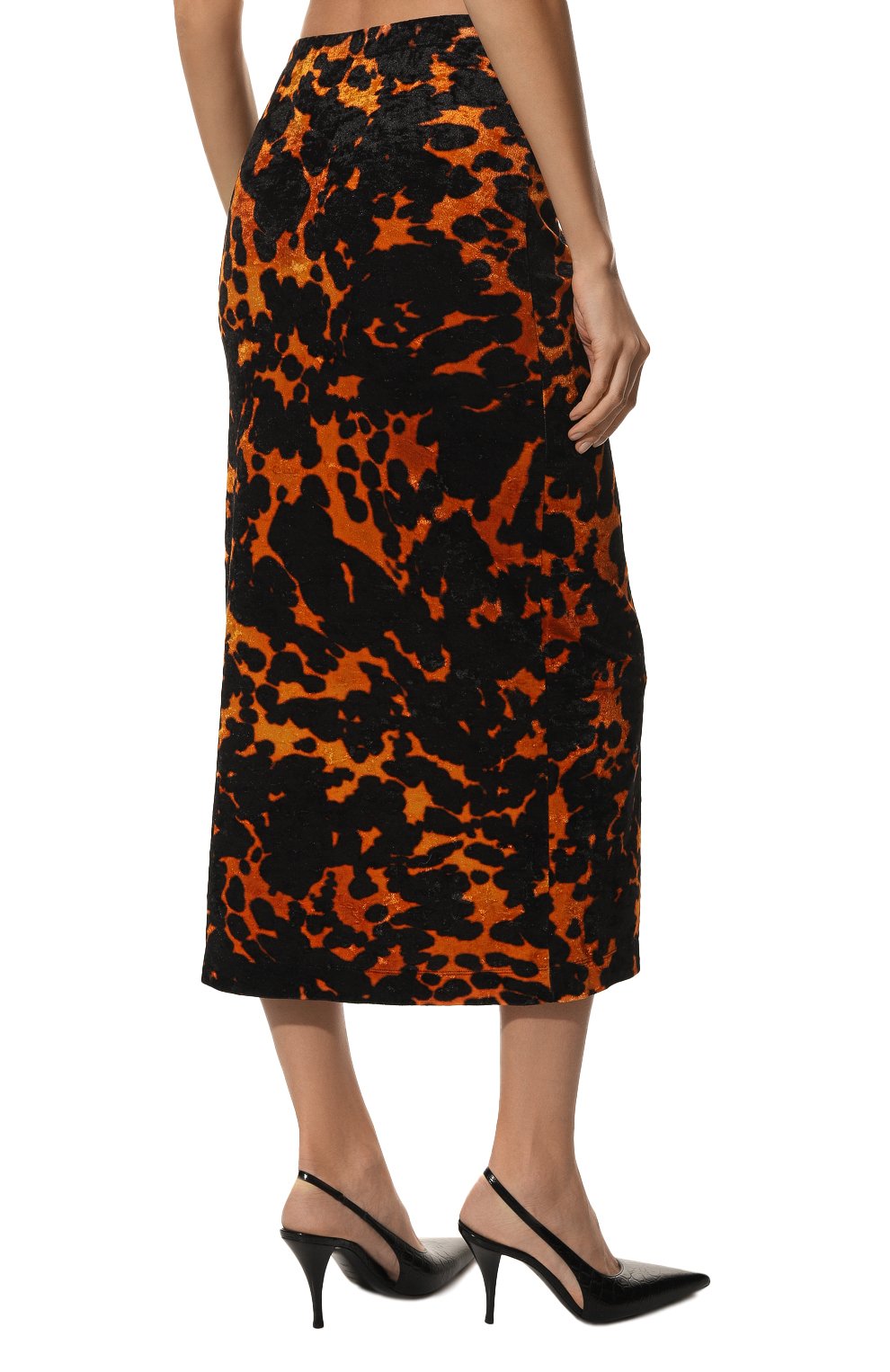 Юбка DRIES VAN NOTEN оранжевого цвета по цене 52050 руб., арт. 222-011177-5110, фото 4 Юбка DRIES VAN NOTEN, арт. 222-011177-5110, фото 4