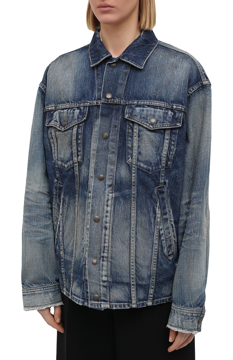 Джинсовая куртка SAINT LAURENT, арт. 645708/Y945K, фото 3