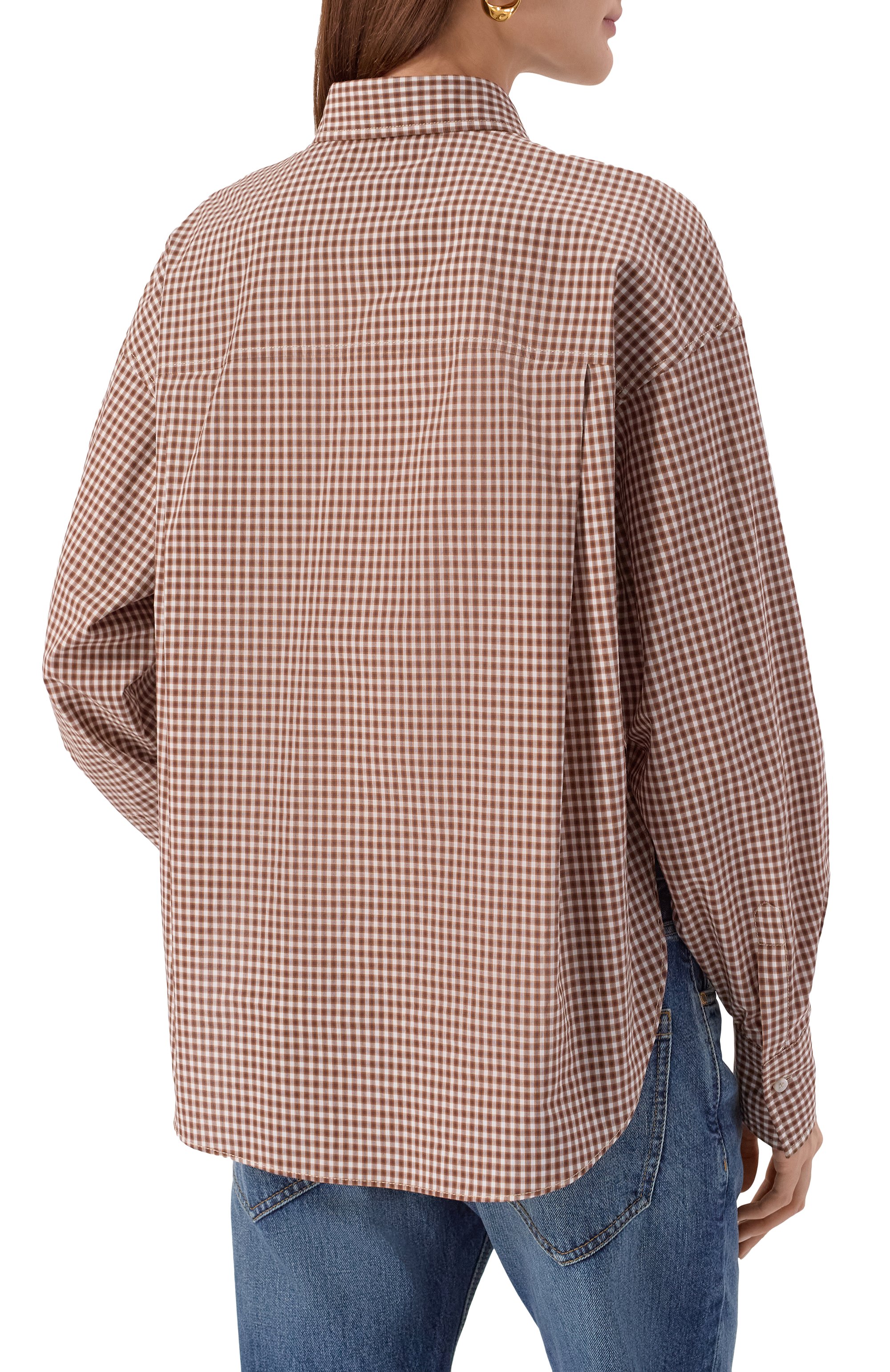 Хлопковая рубашка BRUNELLO CUCINELLI, арт. MP793NB206, фото 4