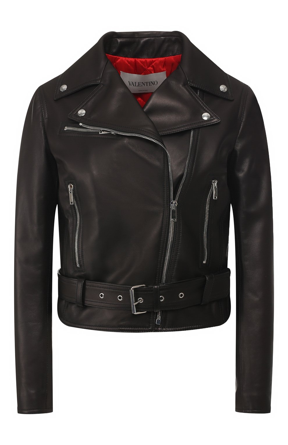 Кожаная куртка VALENTINO, арт. RB3NA04N1YM, фото 1