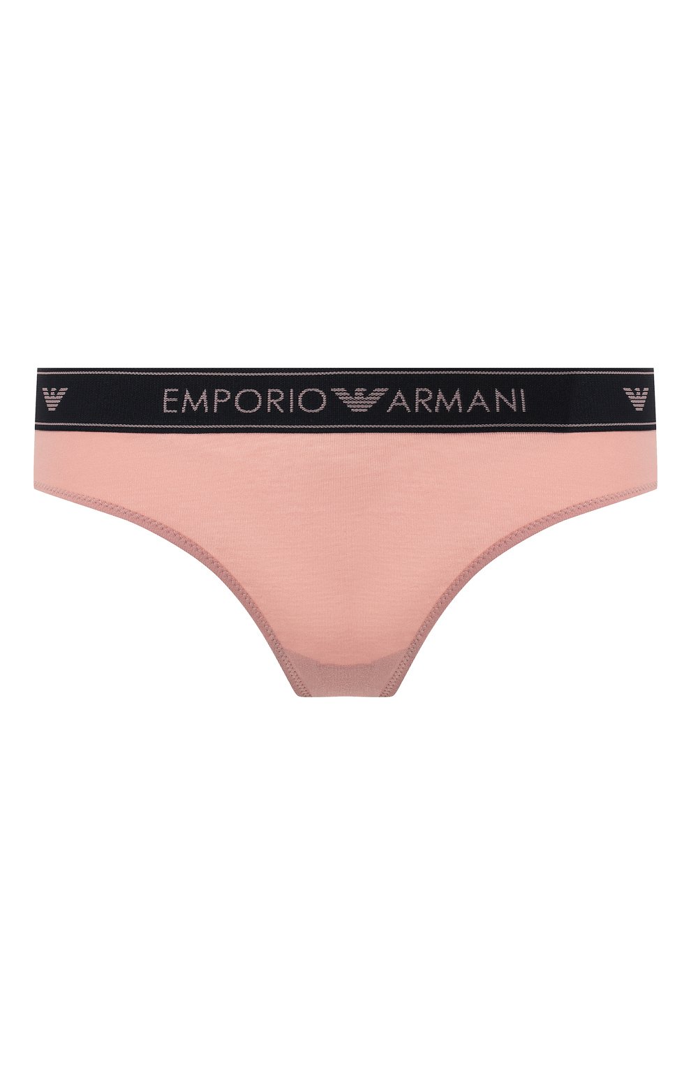 Трусы-слипы EMPORIO ARMANI розового цвета по цене 3360 руб., арт. 162525/9A317, фото 1 Трусы-слипы EMPORIO ARMANI, арт. 162525/9A317, фото 1
