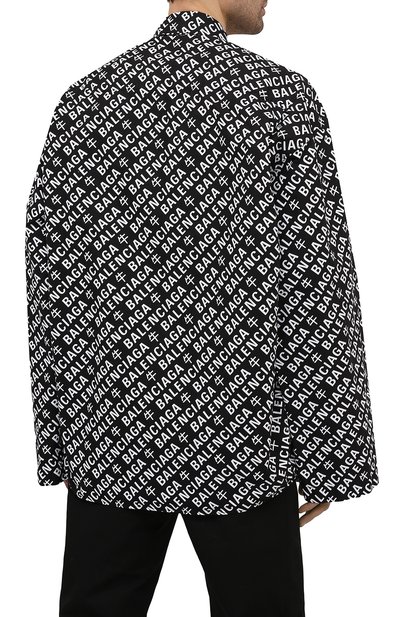 Хлопковая рубашка BALENCIAGA, арт. 647653/TJLA1, фото 4