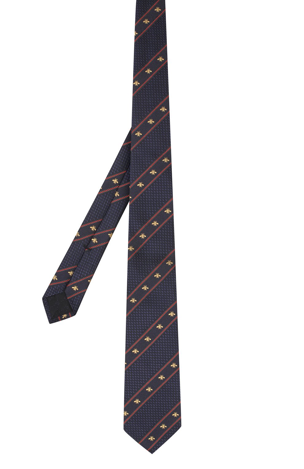 Шелковый галстук GUCCI, арт. 451528/4E002, фото 2