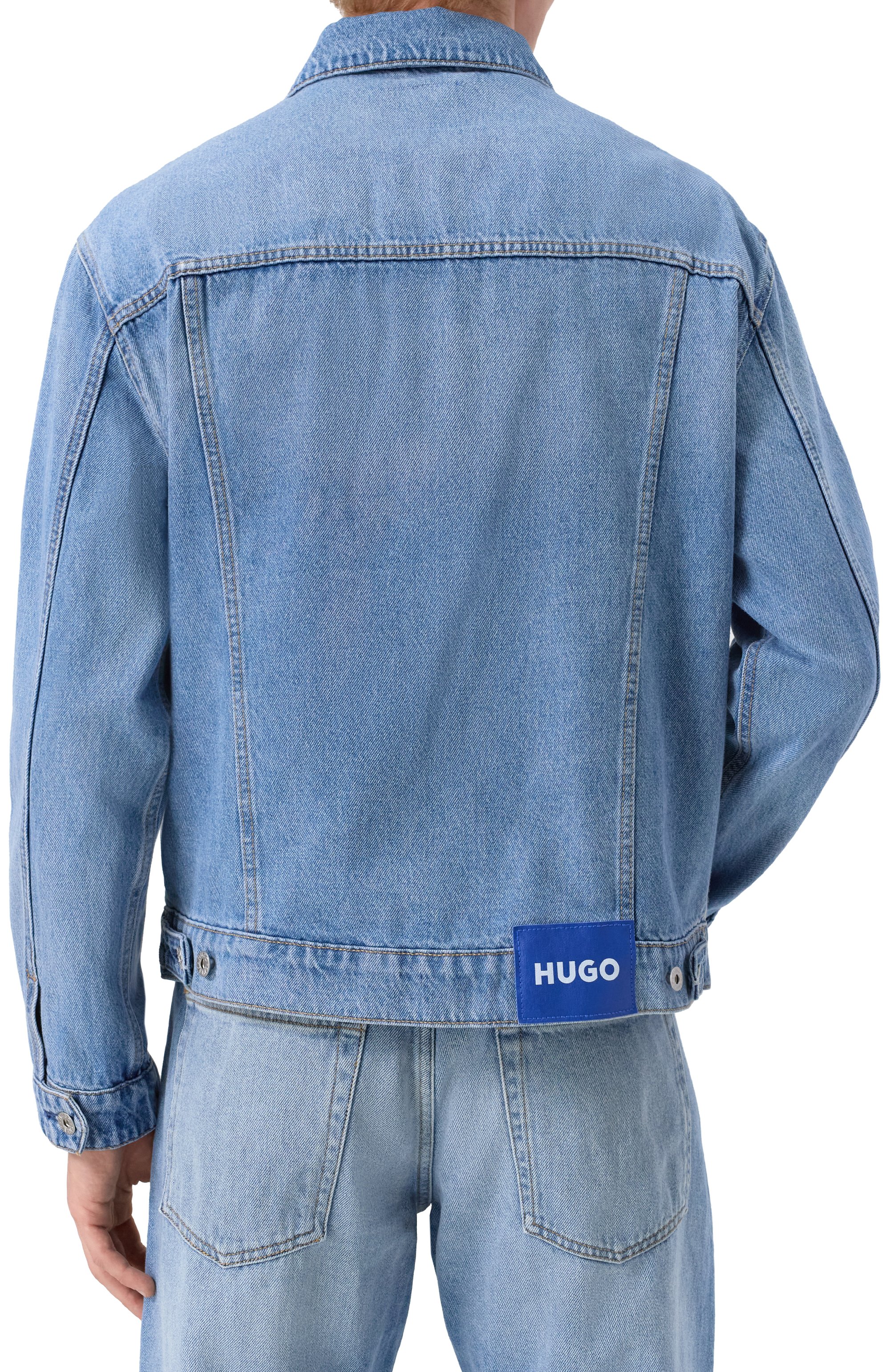 Джинсовая куртка HUGO BLUE, арт. 50529252, фото 4