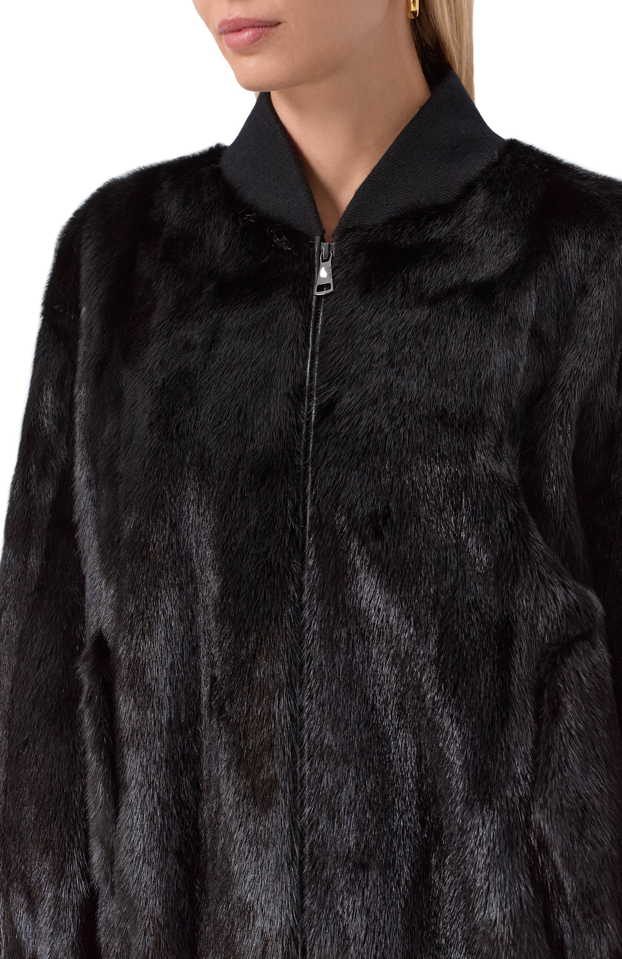 Бомбер из норки SIMONETTA RAVIZZA, арт. F05JA211M1-A, фото 5