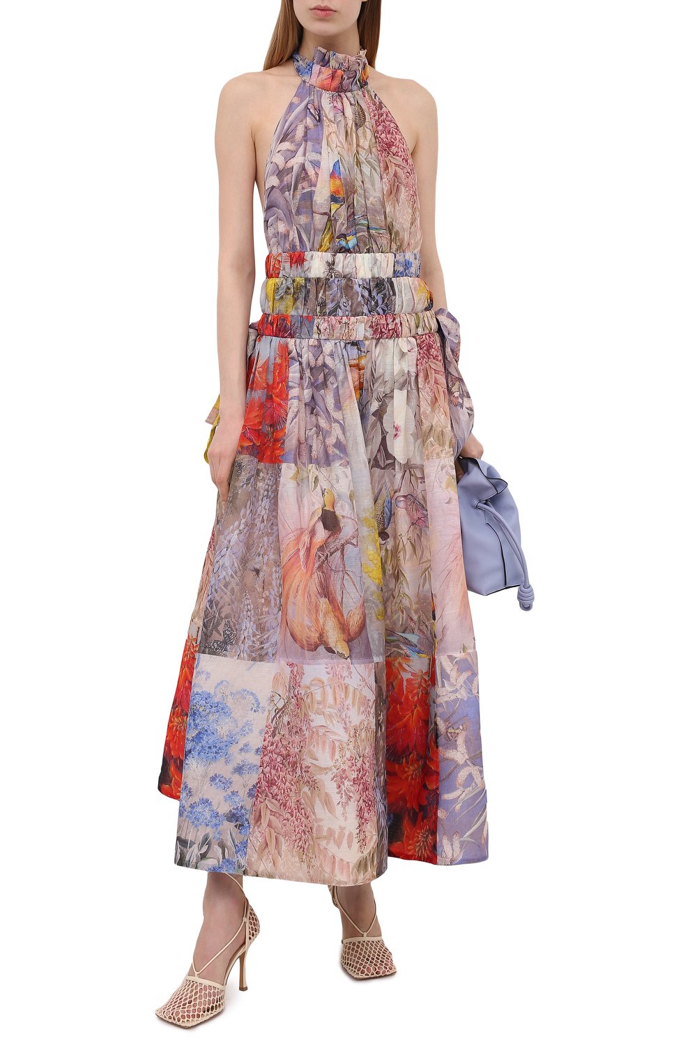 Платье изо льна и шелка ZIMMERMANN, арт. 1074DB0T, фото 2