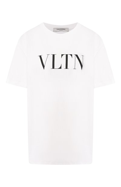 Женская хлопковая футболка VALENTINO, арт. SB3MG07D3V6
