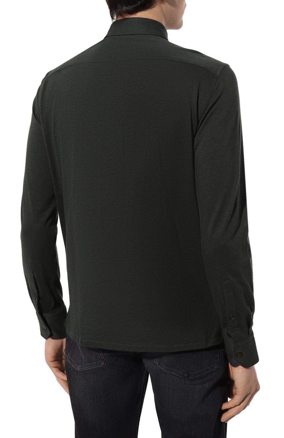 Рубашка из хлопка и кашемира STEFANO RICCI, арт. CJ007115/TE2603, фото 4