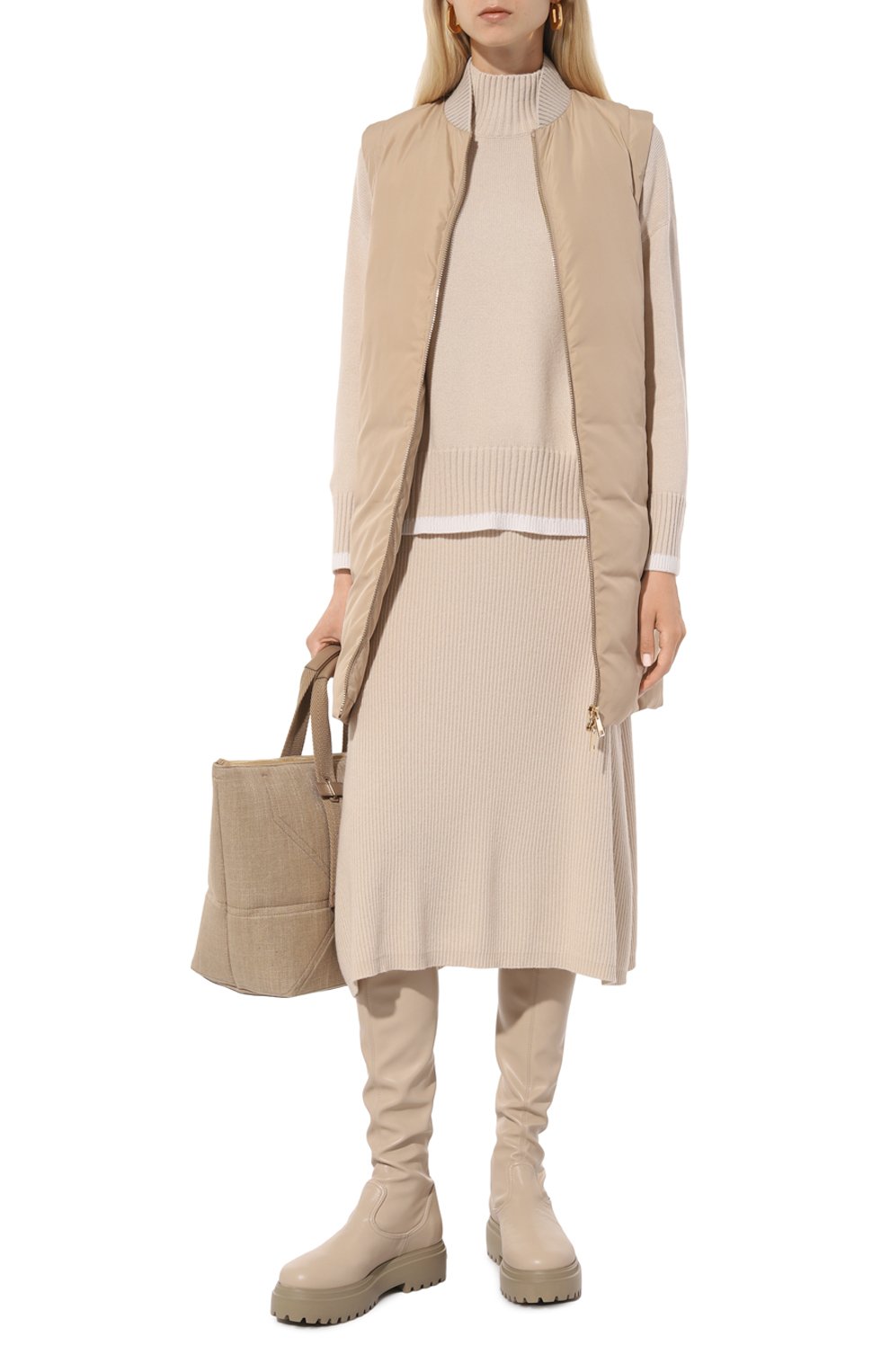 Юбка из шерсти и кашемира LORENA ANTONIAZZI, арт. A24121SM10A/2472, фото 2