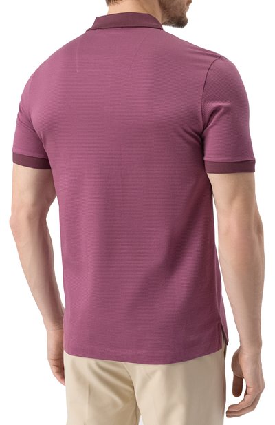 Хлопковое поло BOSS, арт. 50532246, фото 4