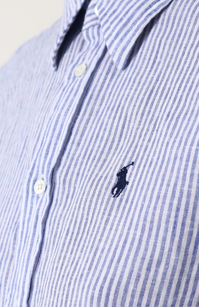 Льняная рубашка POLO RALPH LAUREN, арт. 211697463, фото 5