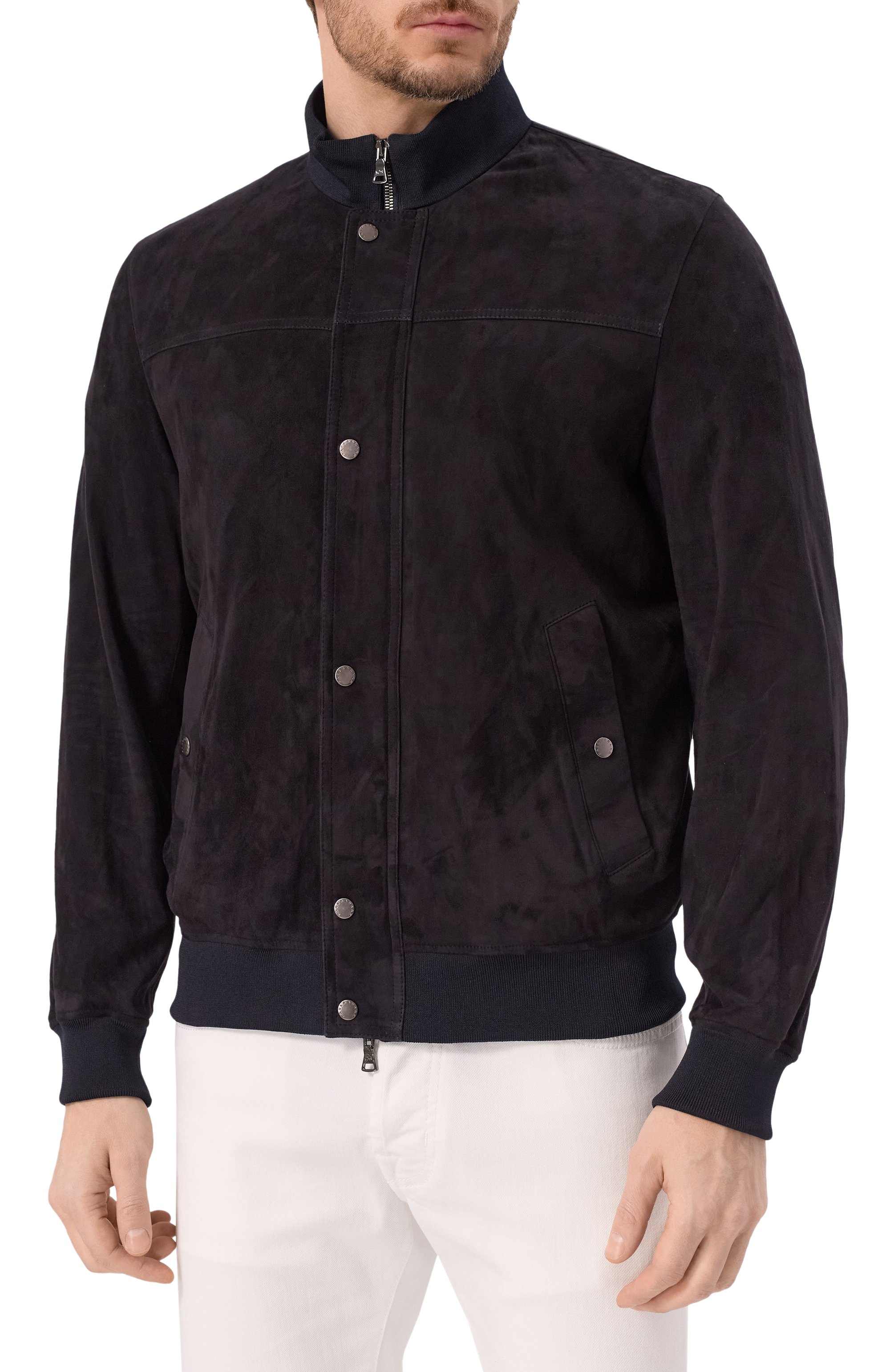 Замшевый бомбер PAUL&SHARK, арт. 25412708, фото 3