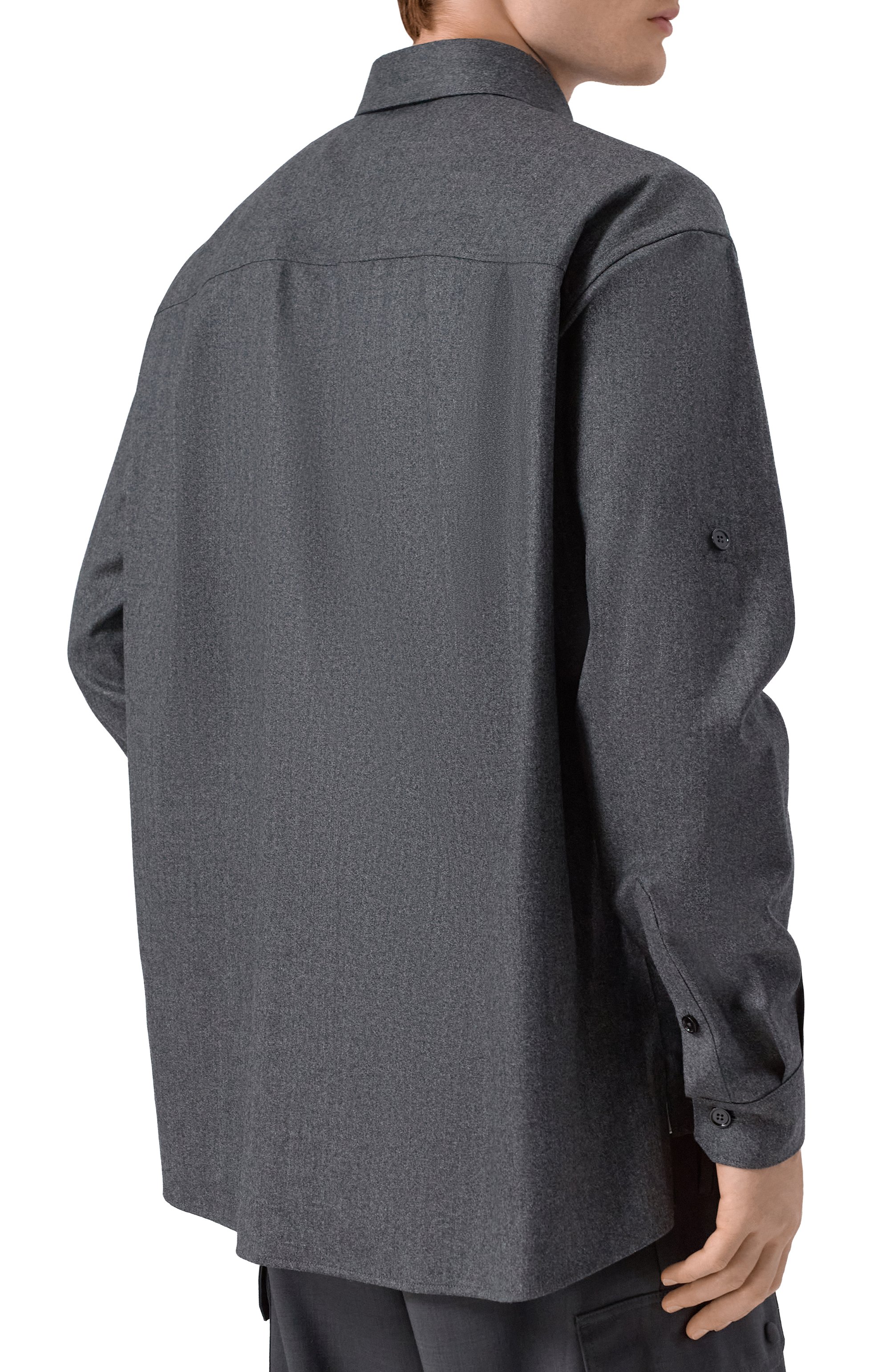 Шерстяная рубашка DOLCE & GABBANA, арт. G5NI3T/FURNC, фото 4