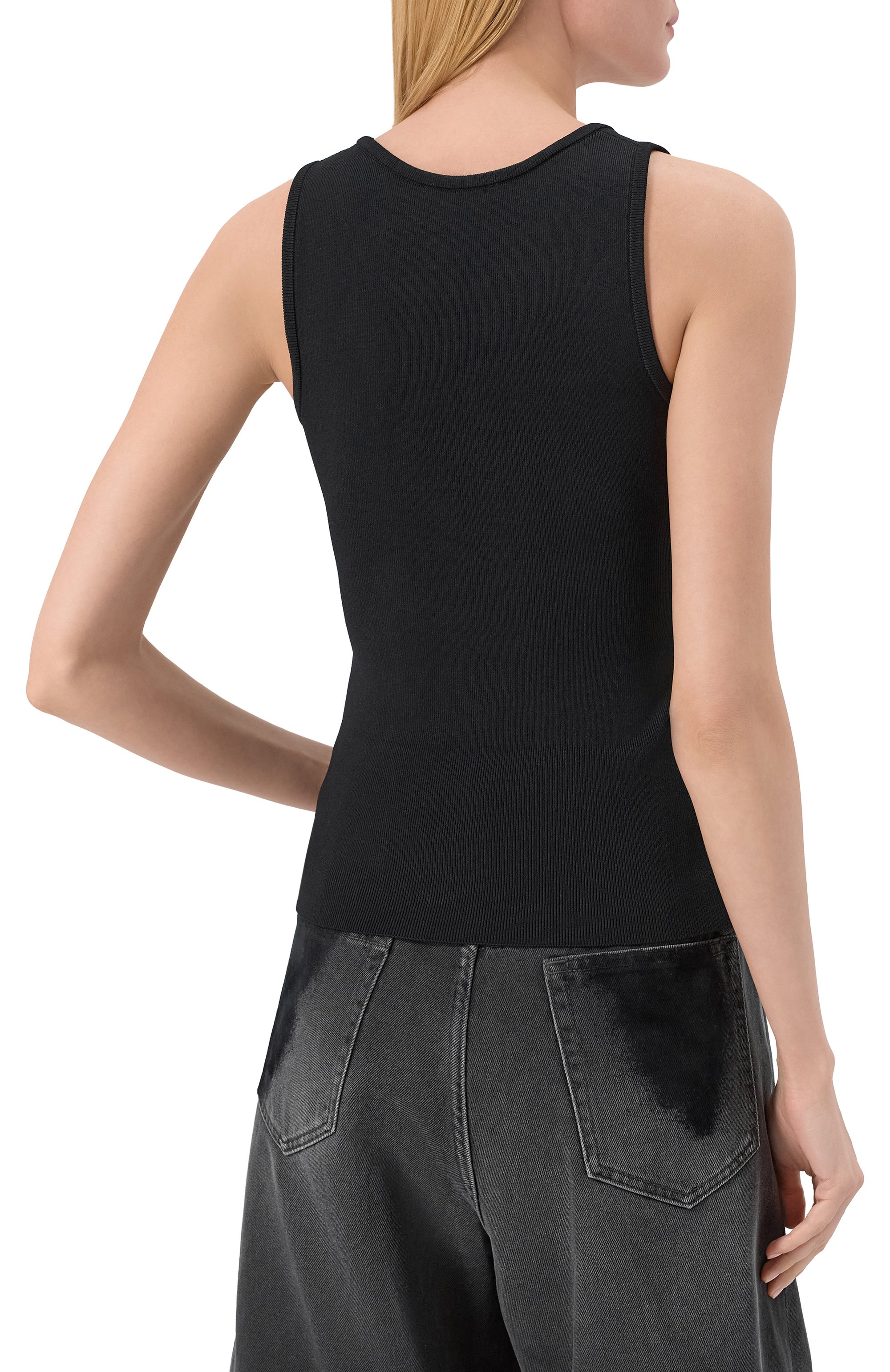 Майка из вискозы BALENCIAGA, арт. 835500/T5231, фото 4