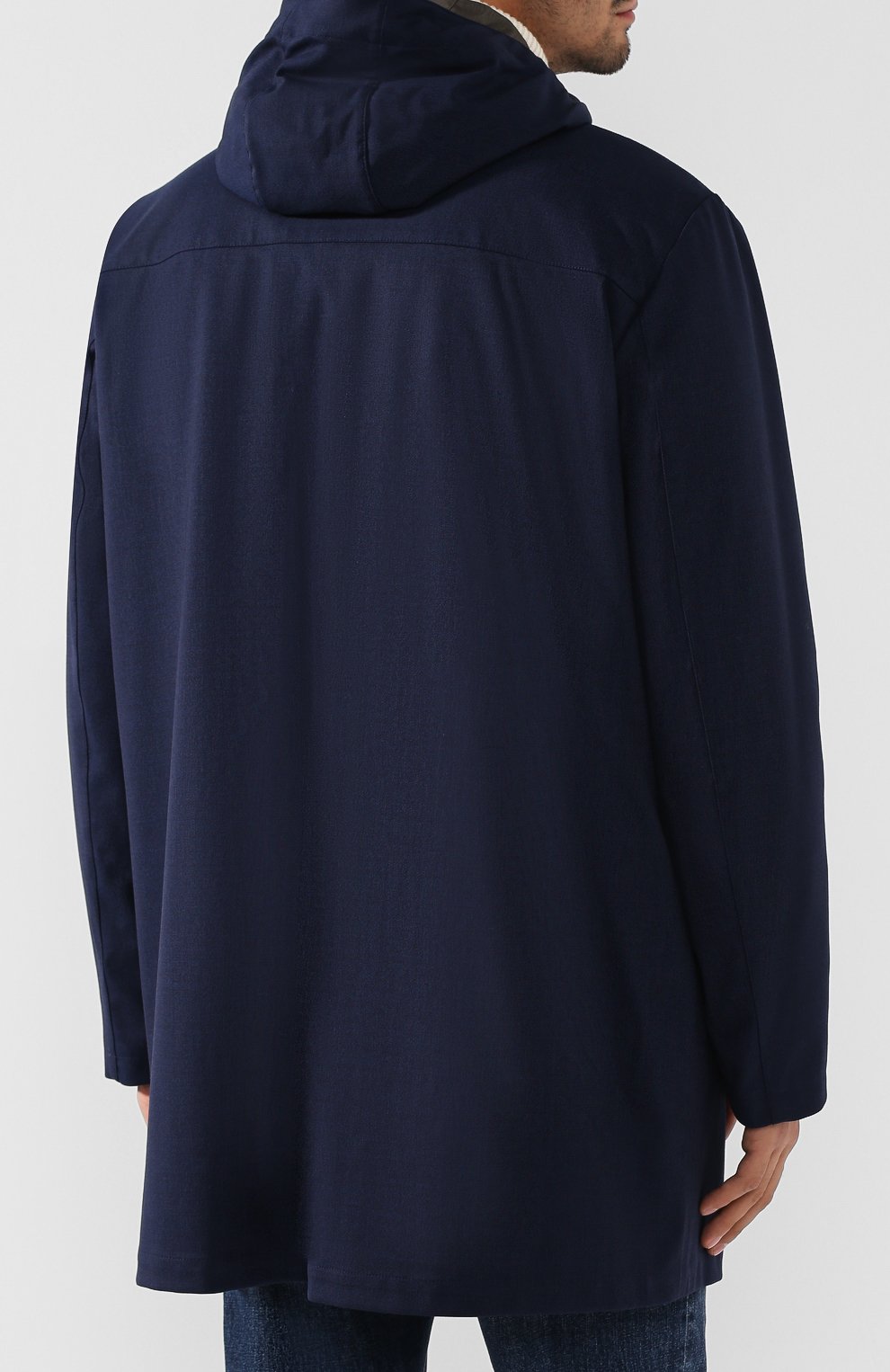 Утепленная парка на молнии с капюшоном LORO PIANA, арт. FAI2417, фото 4