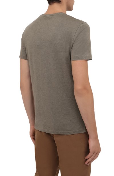 Хлопковая футболка RALPH LAUREN, арт. 790508153, фото 4