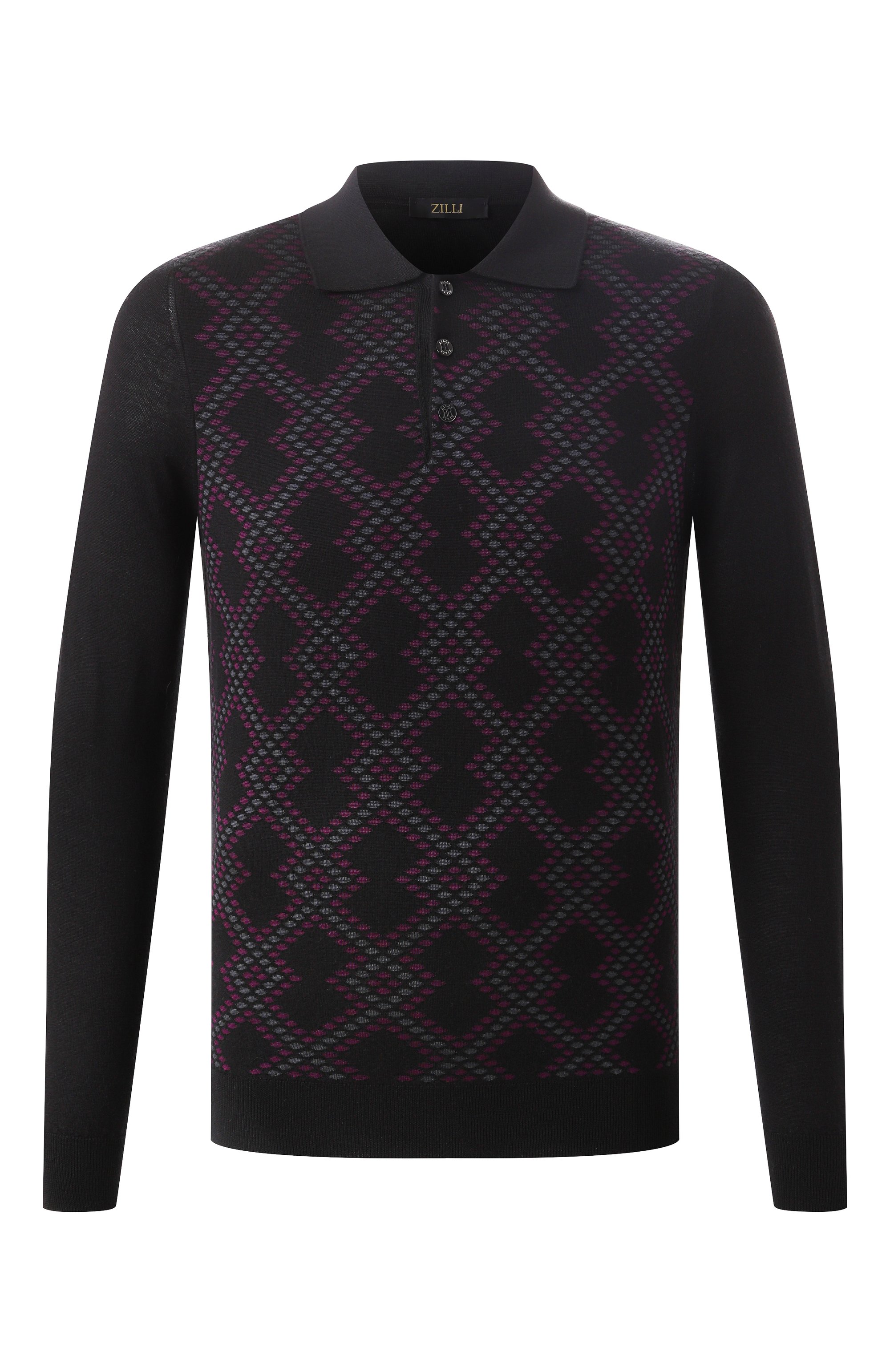 Поло из кашемира и шелка ZILLI, арт. KBP001M0330VM0U00, фото 1