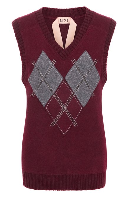 Женский шерстяной жилет N21, арт. E091/4602