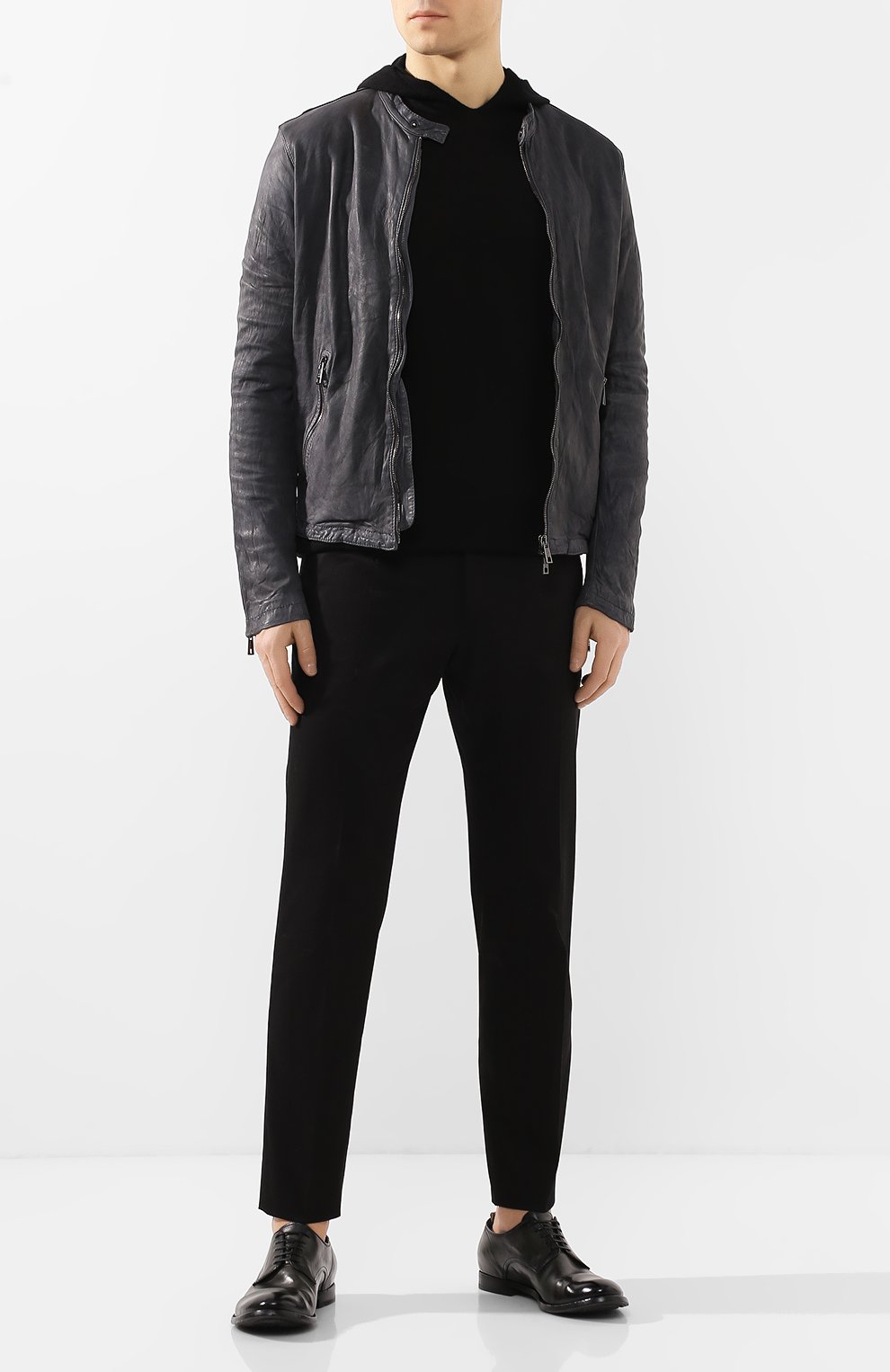 Кожаные дерби OFFICINE CREATIVE, арт. ANAT0MIA/60/AER0 CANY0N, фото 2