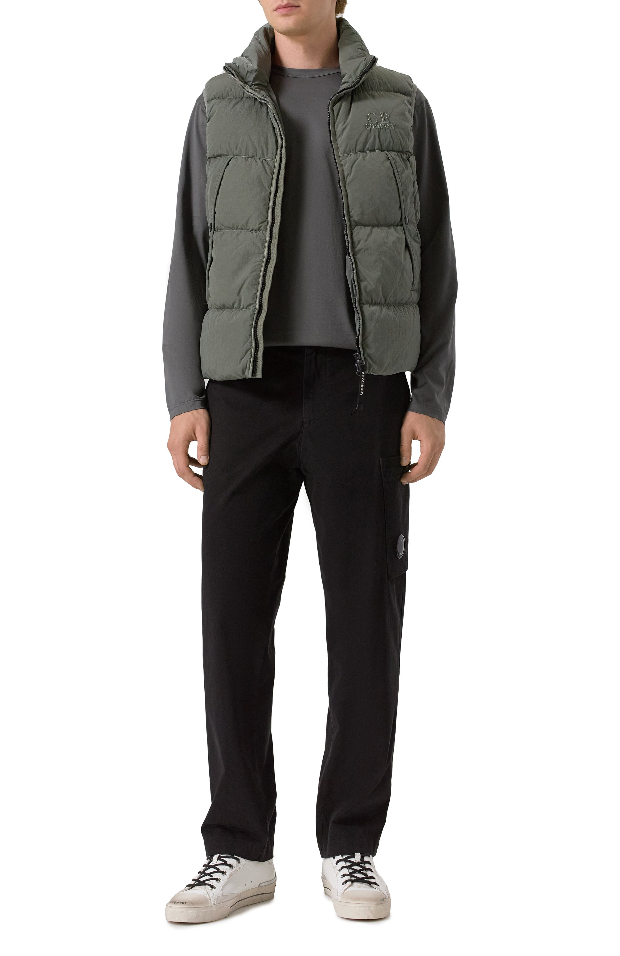 Пуховый жилет C.P. COMPANY, арт. 19CMVE149A005904G, фото 2