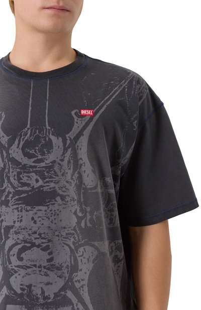 Хлопковая футболка DIESEL, арт. A19314/0KIBW, фото 5