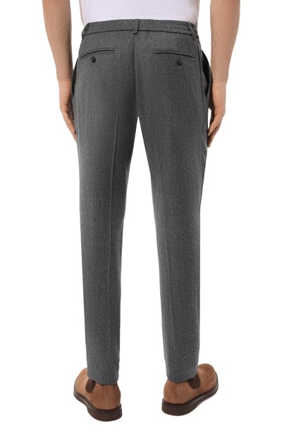 Шерстяные брюки CAPOBIANCO, арт. 15M808.FL00., фото 4