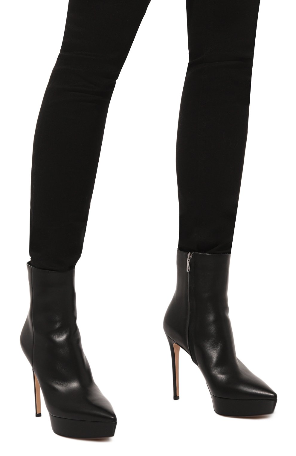 Кожаные ботильоны dasha GIANVITO ROSSI, арт. G73593/85RIC, фото 3