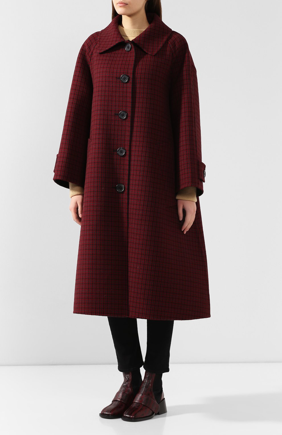 Шерстяное пальто MARC JACOBS RUNWAY, арт. W2190234, фото 3