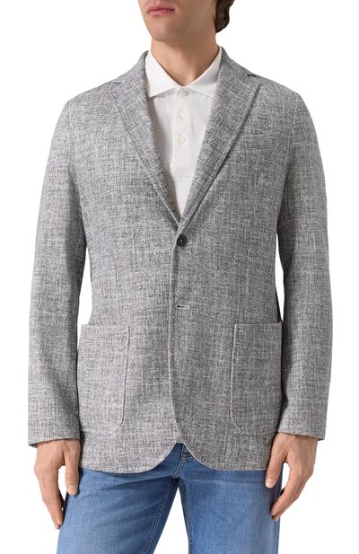 Хлопковый пиджак CIRCOLO 1901, арт. CN4744, фото 4