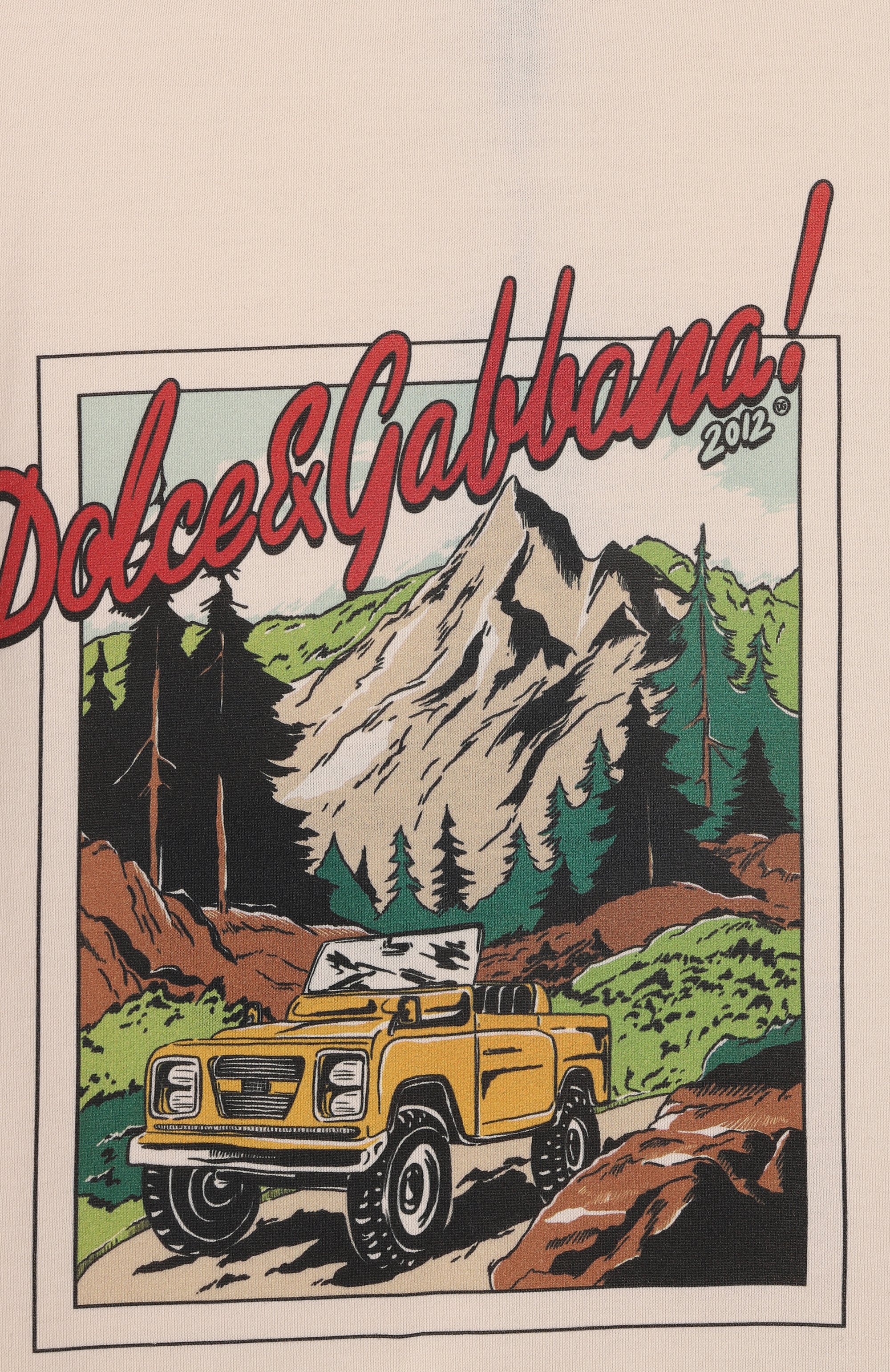 Хлопковая футболка DOLCE & GABBANA, арт. L4JTJD/G7PJS/8-12+, фото 3