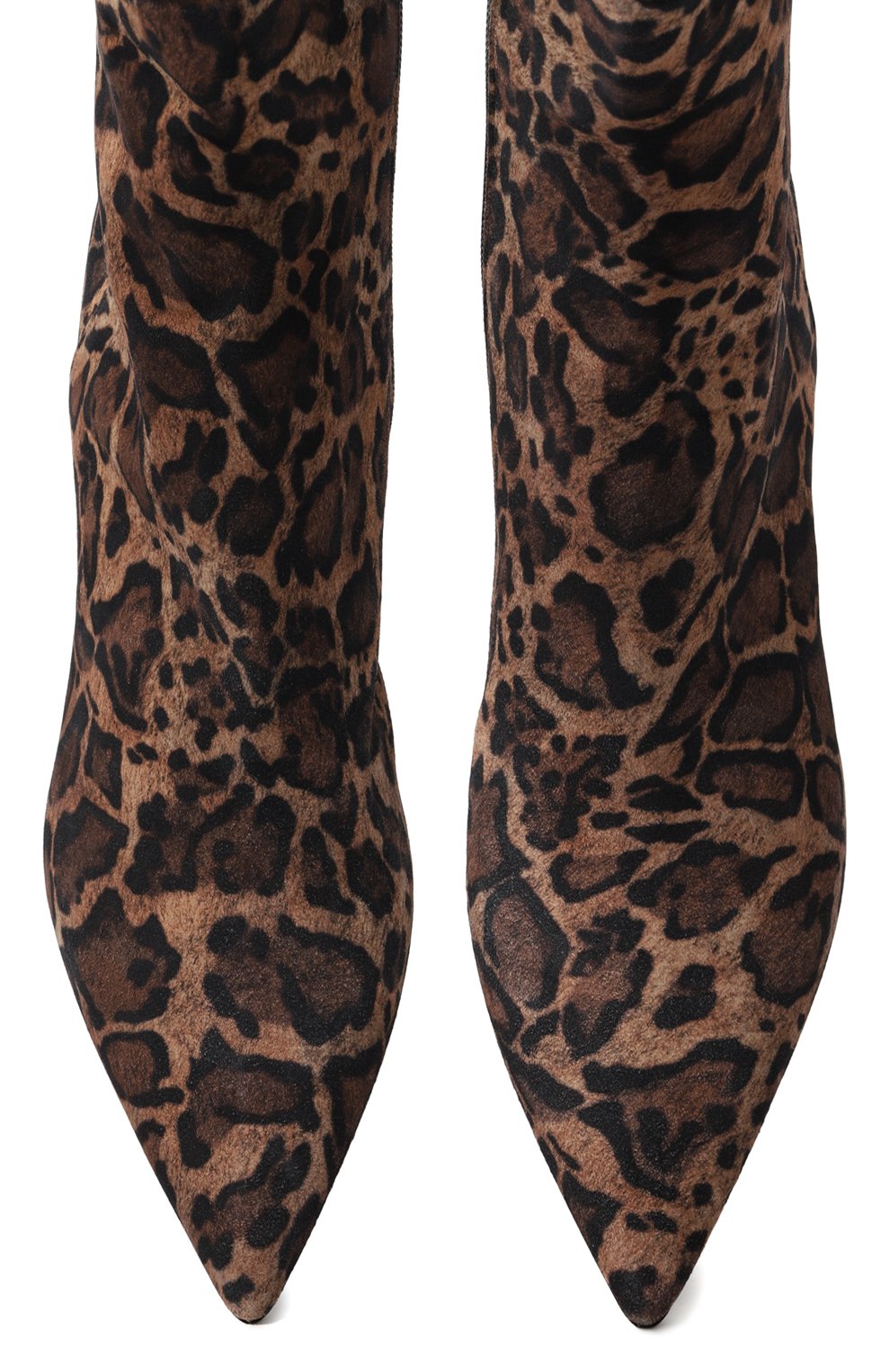 Замшевые ботильоны ide AGL леопардового цвета по цене 39050 руб., арт. D250501PCKA212G112, фото 6 Замшевые ботильоны ide AGL, арт. D250501PCKA212G112, фото 6