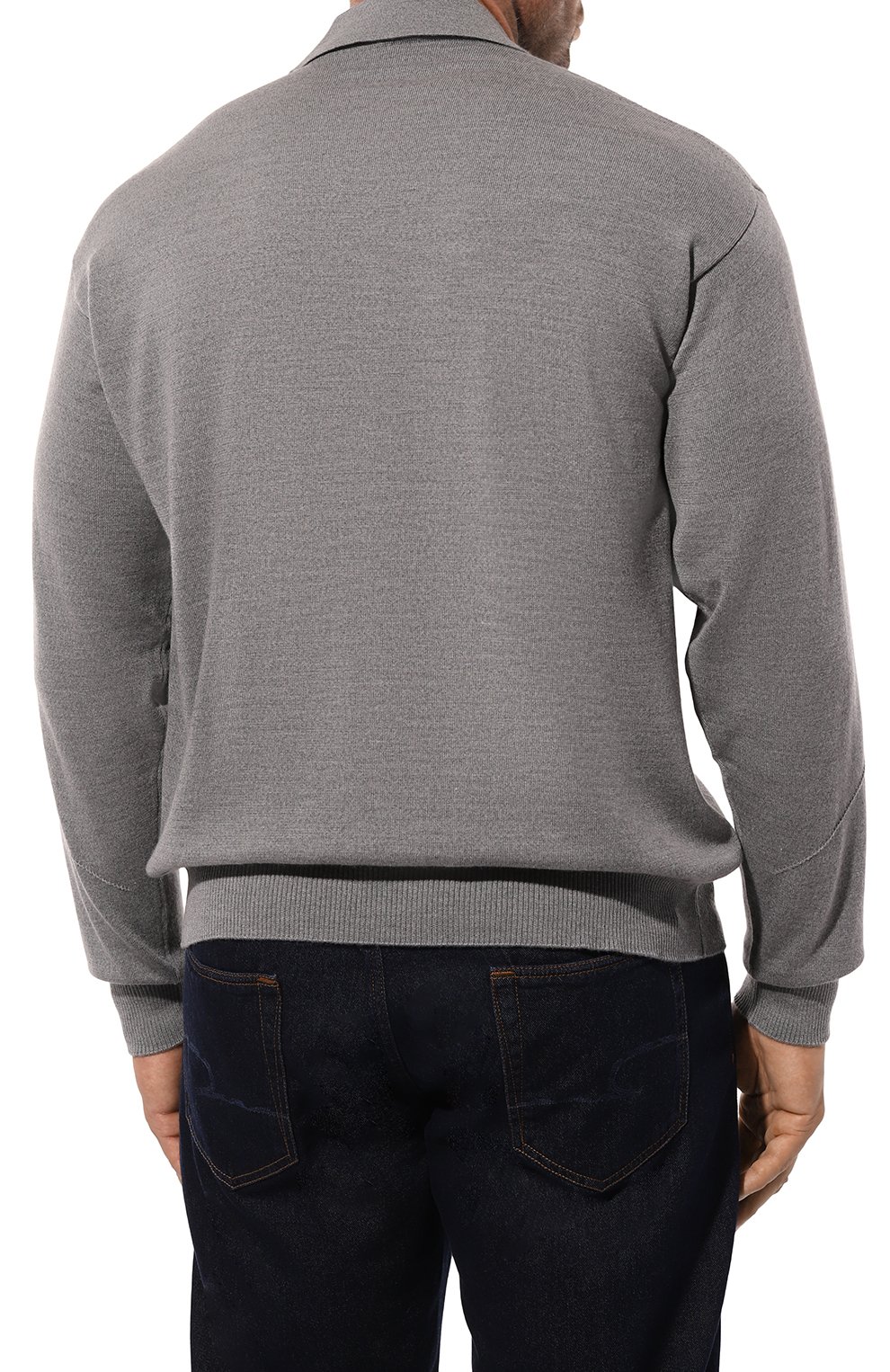 Поло из шерсти и кашемира CORTIGIANI, арт. 1AS107, фото 4