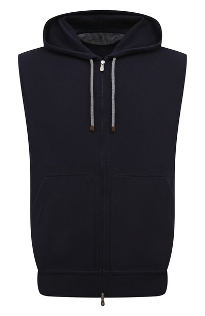 Мужской хлопковый жилет BRUNELLO CUCINELLI, арт. M0T35B2281