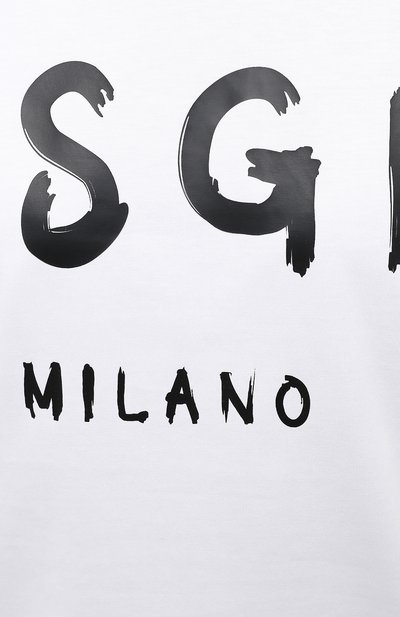 Хлопковая футболка MSGM, арт. 2941MDM60 207798, фото 5