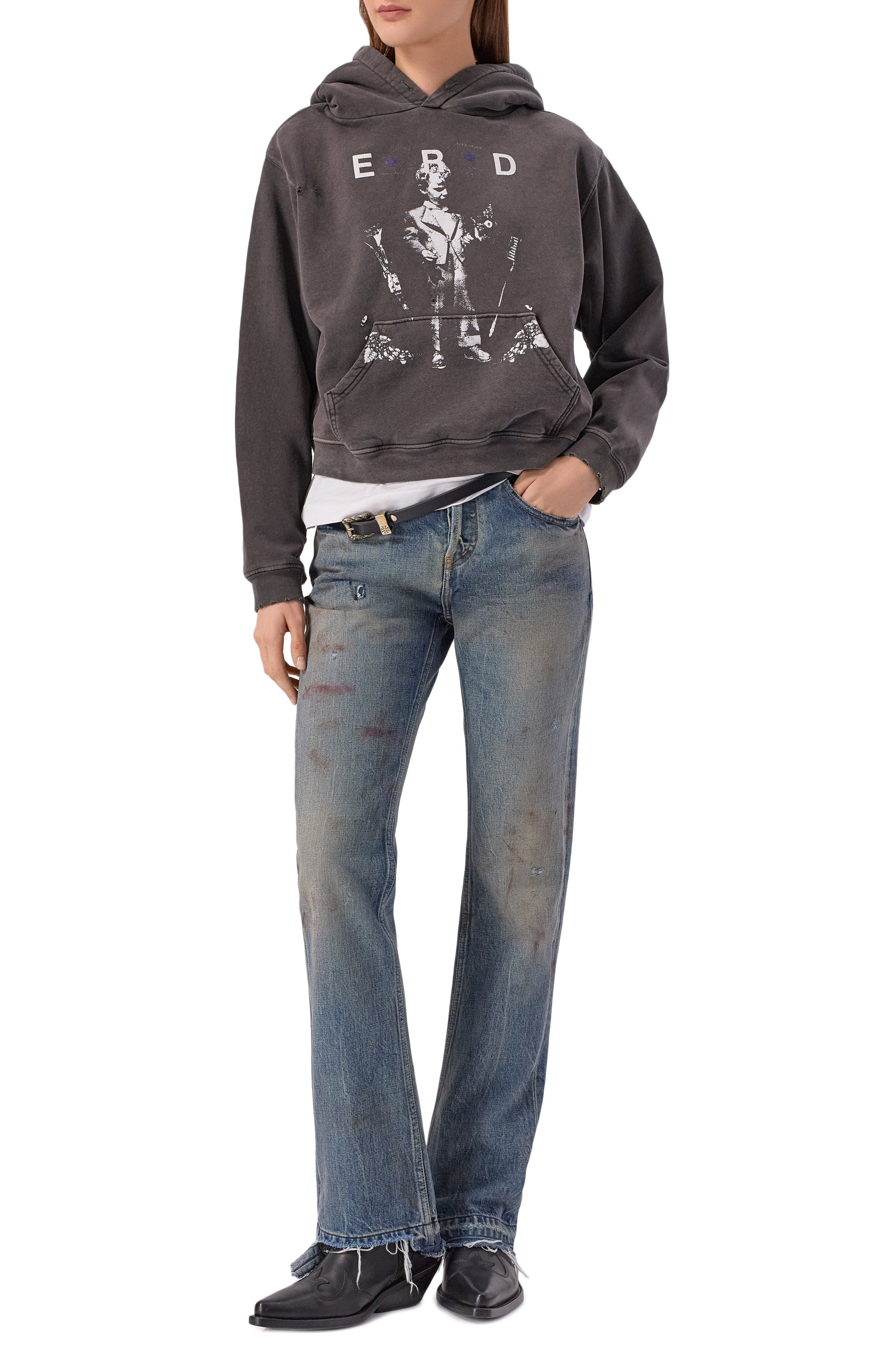 Хлопковое худи ENFANTS RICHES DEPRIMES, арт. 120-572, фото 2