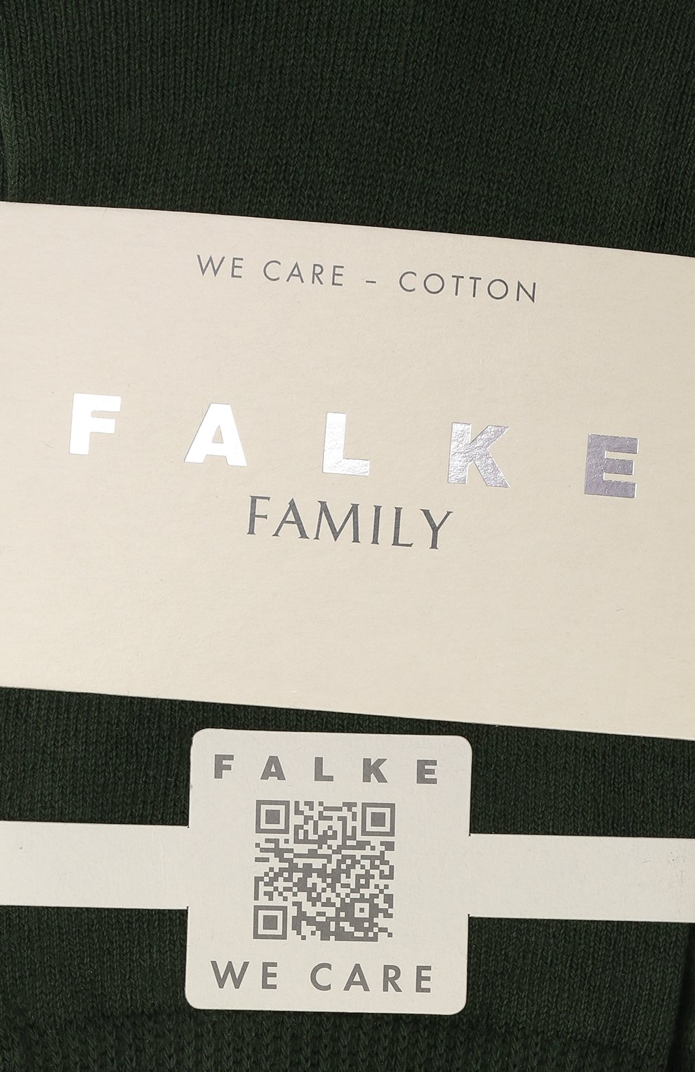Хлопковые носки FALKE зеленого цвета по цене 2090 руб., арт. 46490, фото 2 Хлопковые носки FALKE, арт. 46490, фото 2