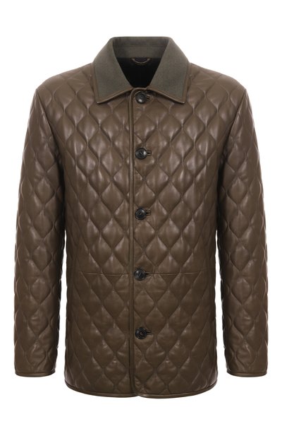 Мужская кожаная куртка MVST, арт. M25.1PM.0002/PL0NGE