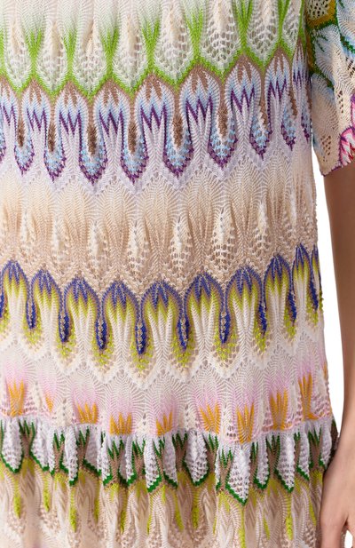 Платье из вискозы и хлопка MISSONI, арт. DS25SG42/BR0132, фото 5