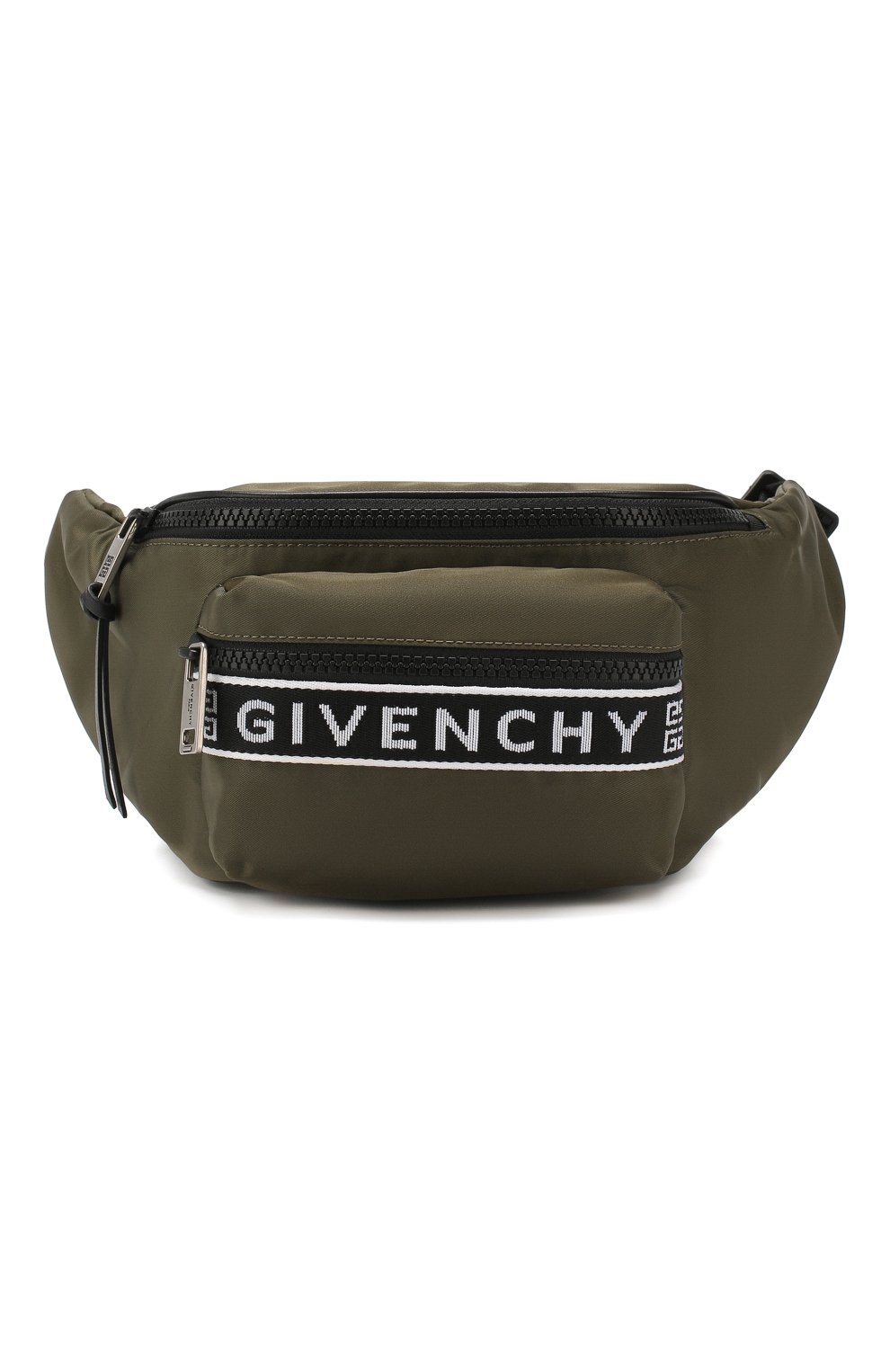 Текстильная поясная сумка 4g GIVENCHY хаки цвета по цене 62300 руб., арт. BK5037K0H1, фото 1 Текстильная поясная сумка 4g GIVENCHY, арт. BK5037K0H1, фото 1