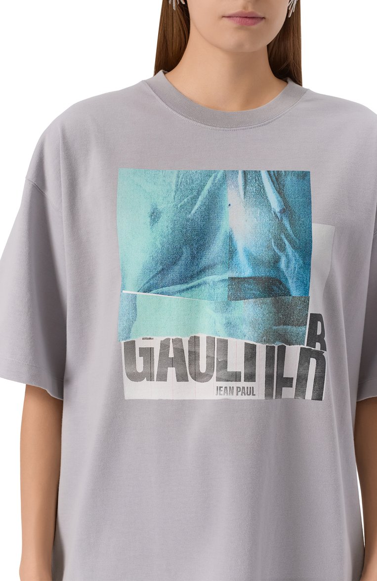 Хлопковая футболка JEAN PAUL GAULTIER, арт. 25/03-W-T0293/J001, фото 1